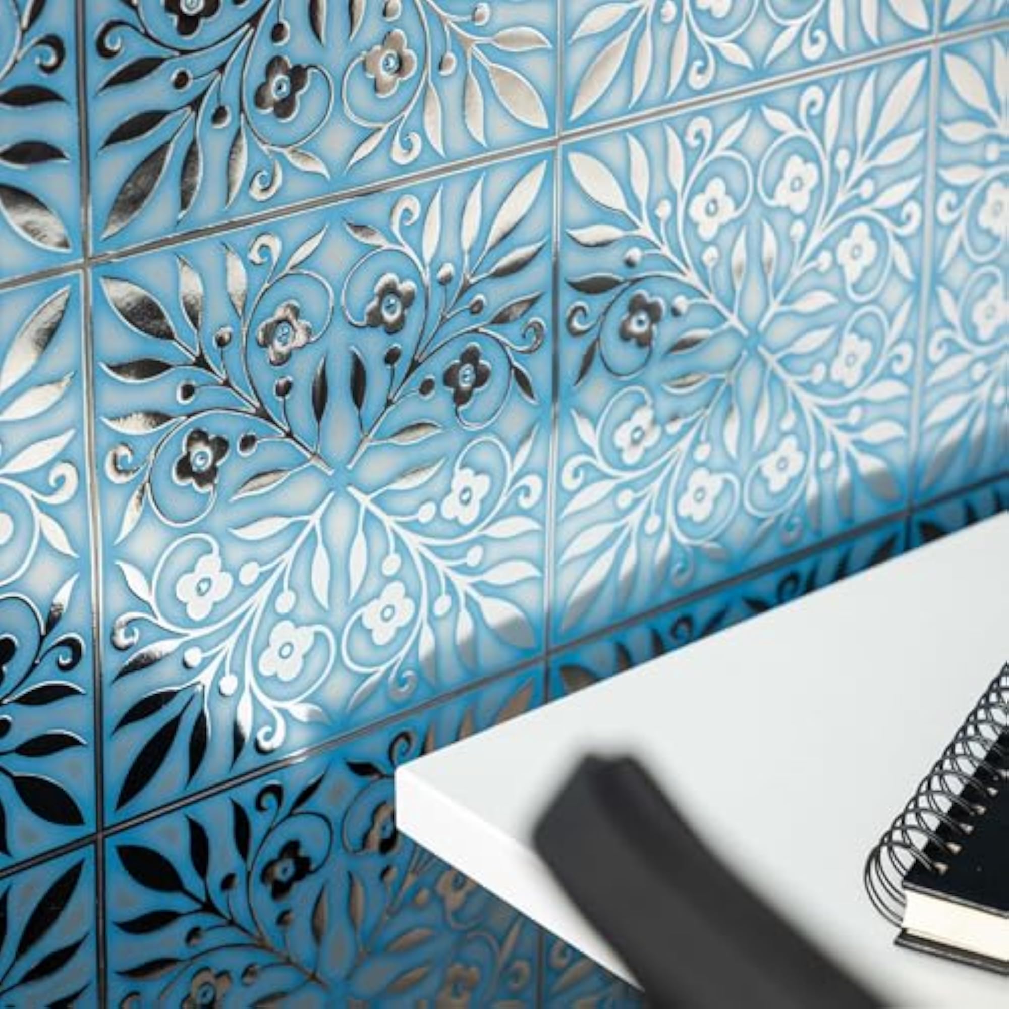 Self Adhesive Paper Wall Tiles for Kitchen Backsplash, DIY Projects